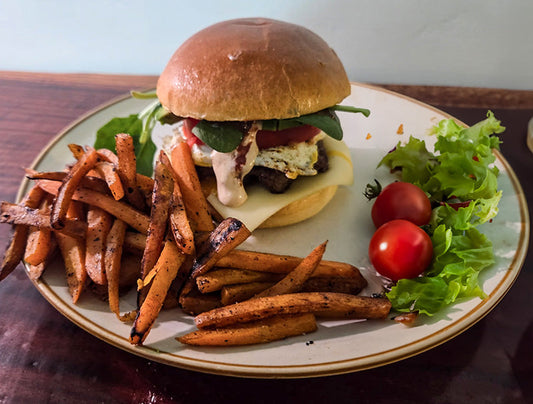 Easy High Protein Smashed Burger Recipe
