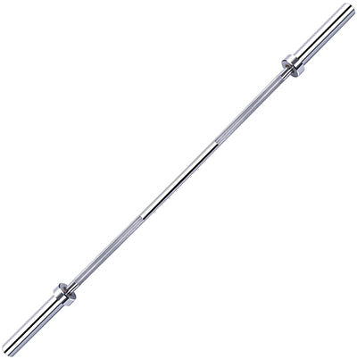 standard barbell on white background