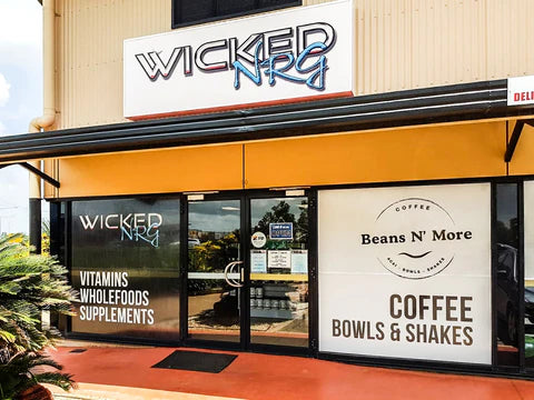 Wicked NRG Supplement Store Store Front