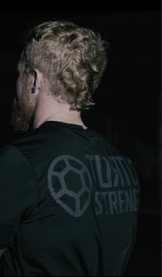 'Onyx' Black Stretch Gym Men's TShirt